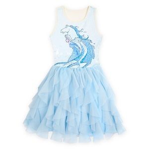 Elsa Reversible Sequin Dress for Girls Frozen 2